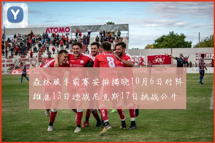 森林狼季前赛安排揭晓10月6日对阵雄鹿13日迎战尼克斯17日挑战公牛